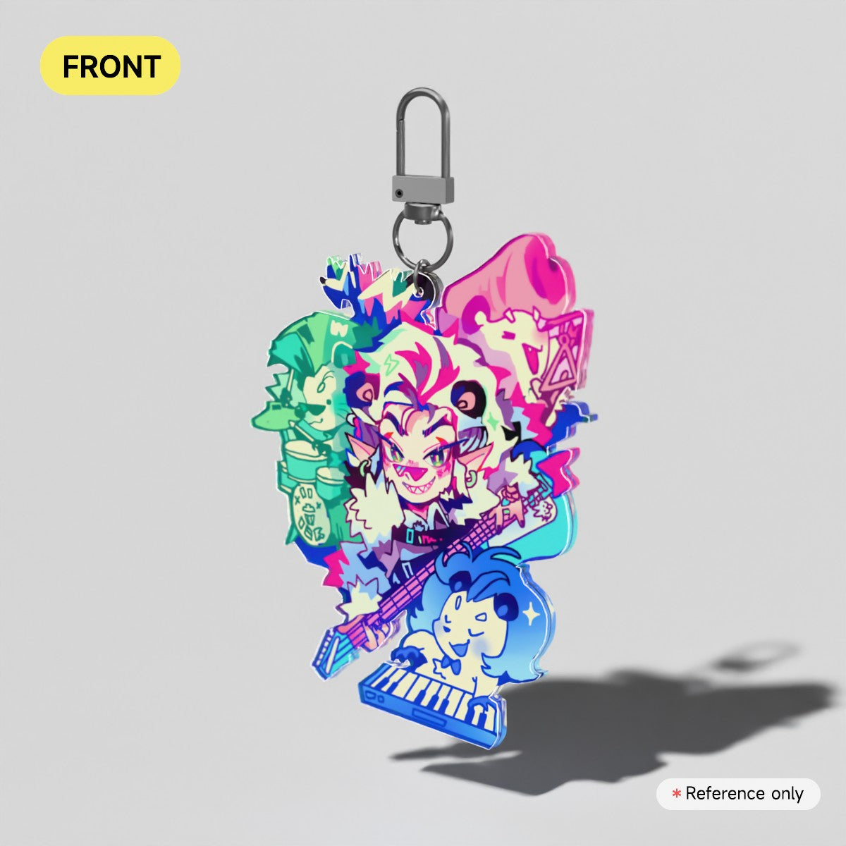 Awesome Possum Keychain