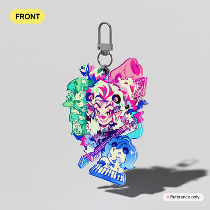 Awesome Possum Keychain
