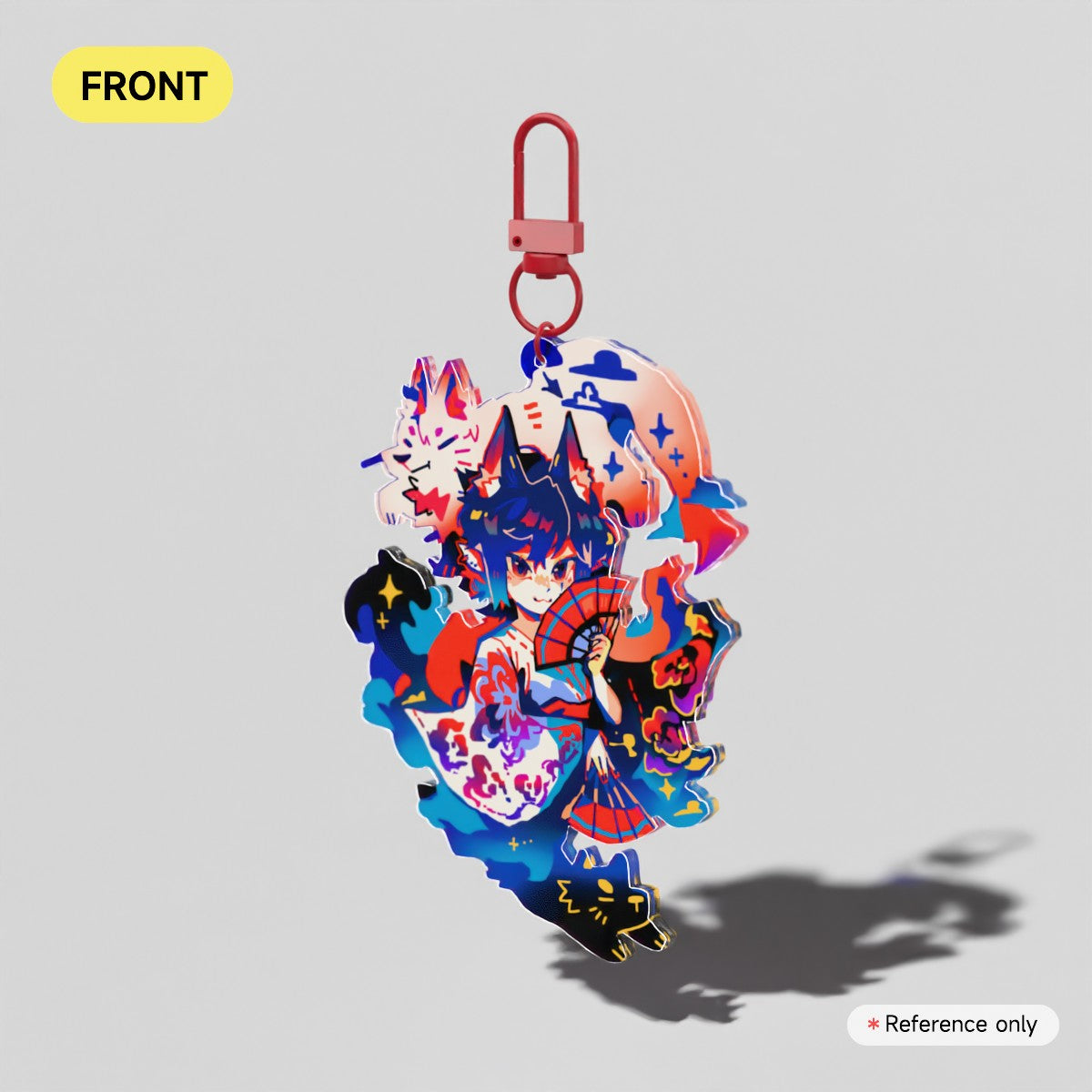 Wolf Boy Keychain