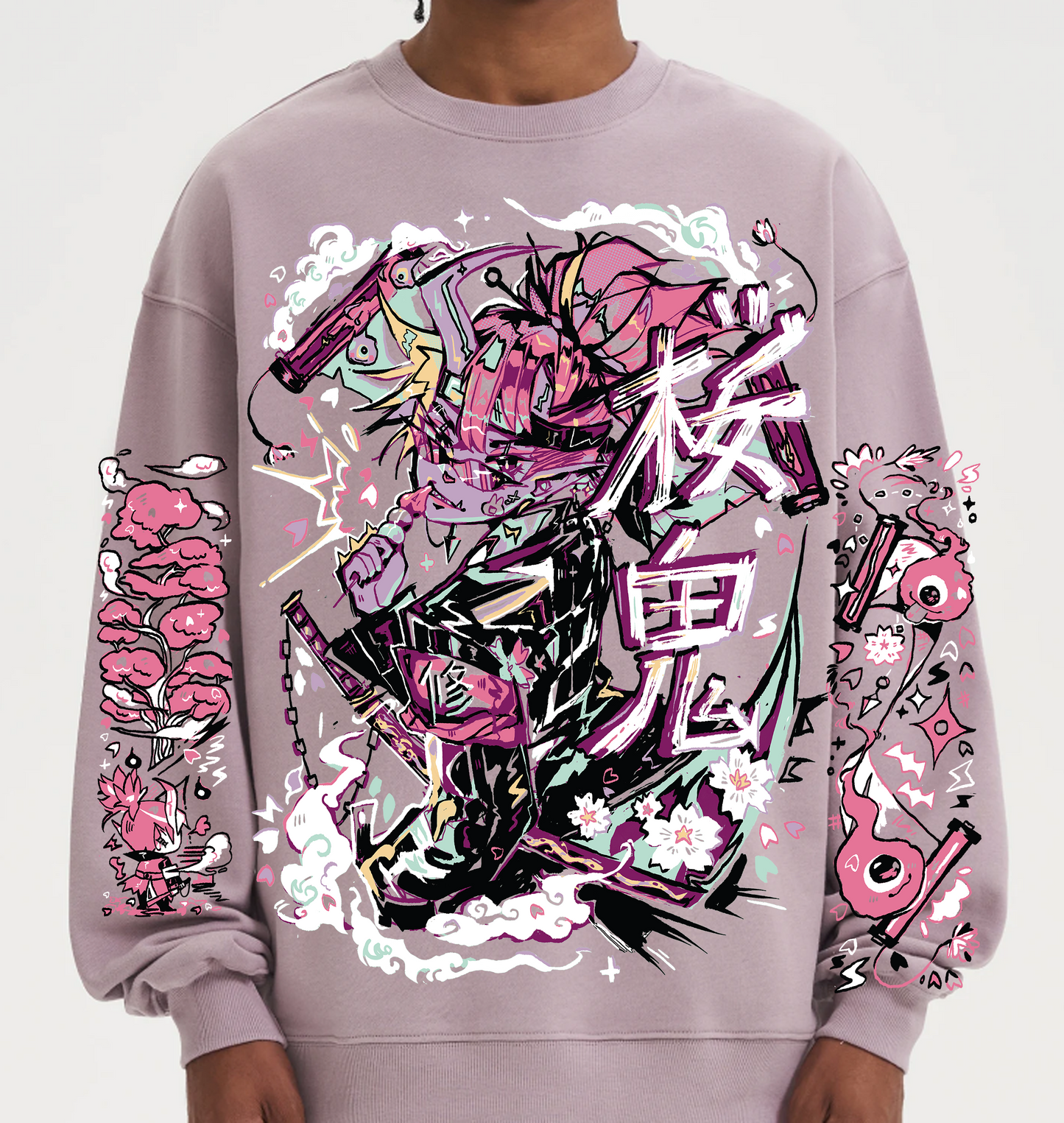 Sakura Oni Sweater